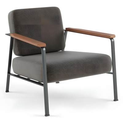 现代布艺单人单人沙发-27